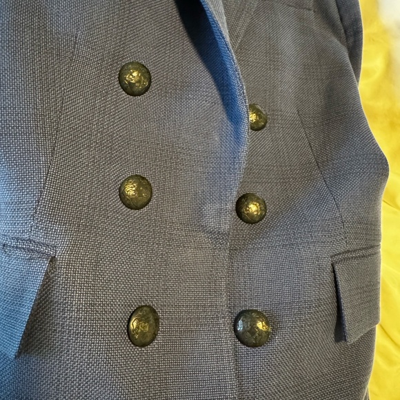 Veronica Beard Navy Blazer Size 8 - Picture 3 of 5